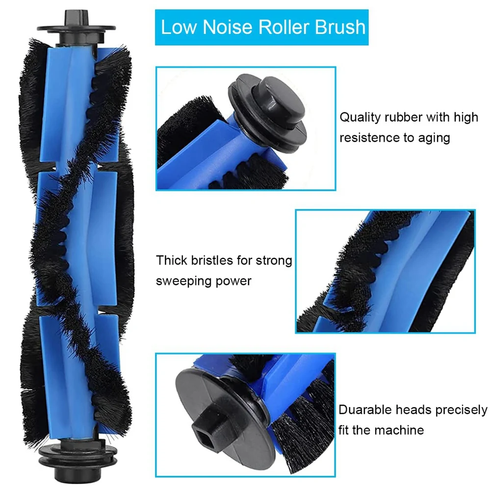 Filtro HEPA de Cepillo Lateral de cepillo principal de repuesto Compatible con Robots 11S 15C 30C 35C, accesorios para aspiradoras