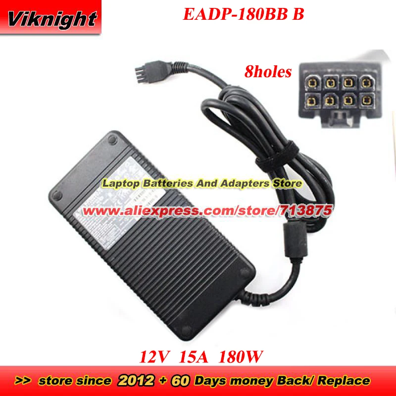 EADP-180BB B 341-0222-02 AC Adapter 12V 15A 180W 341-0222-03 Charger For CISCO UC520 UC520W with 8holes