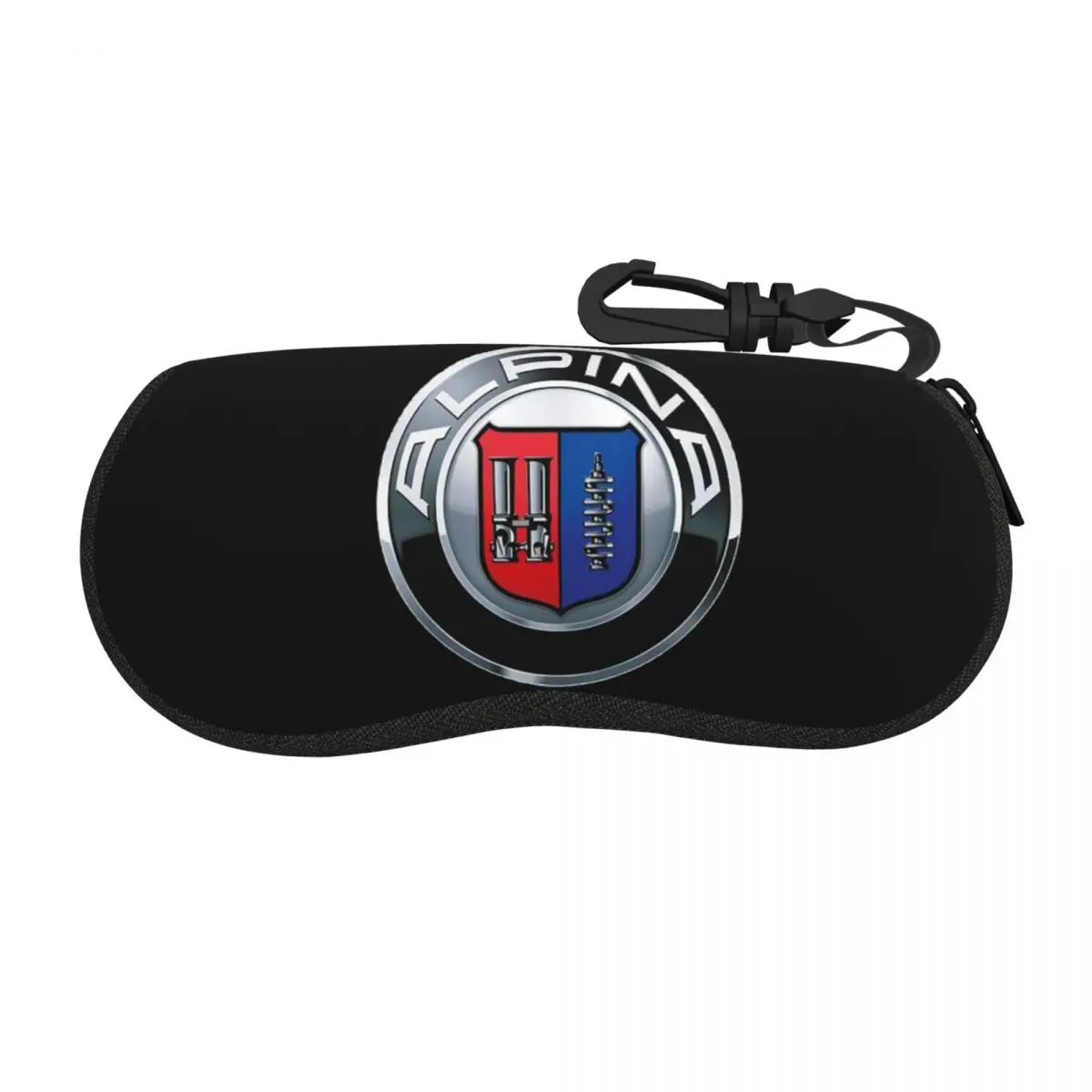 Alpina Shell Estuche para gafas Caja protectora para gafas de sol Mujeres Hombres Bolsa para gafas suave Bolsa