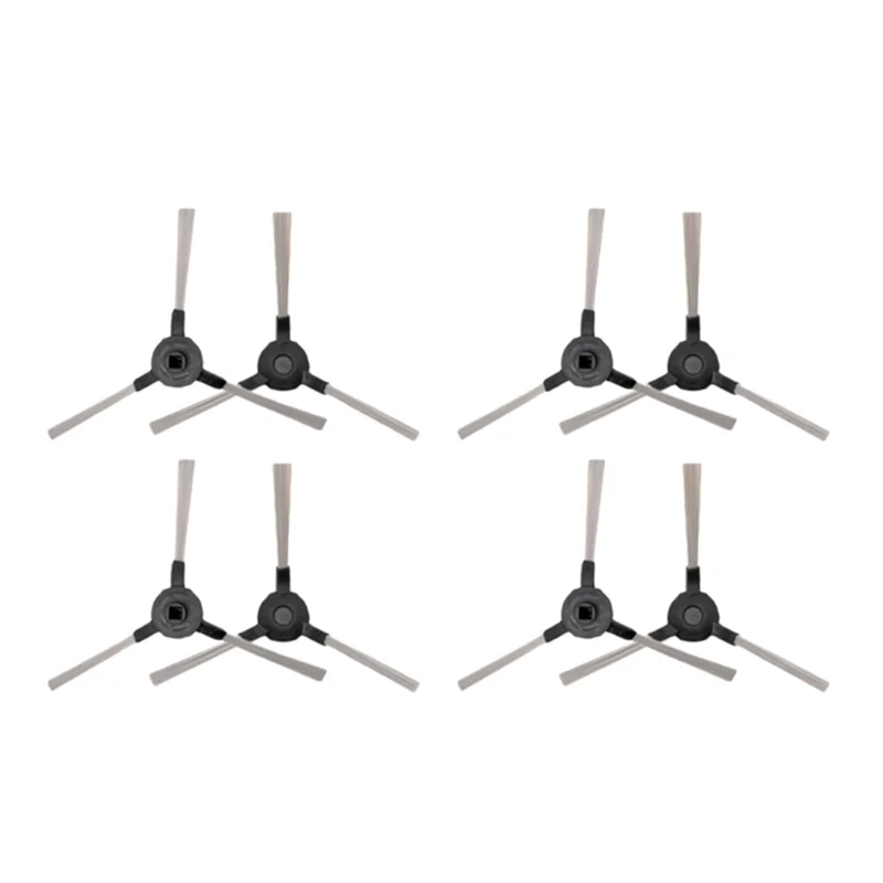 8 Uds para Proscenic 811GB 911SE / Symbo XBot 5 PRO / Lauben Robot aspirador 26BB repuestos para mascotas Cepillo Lateral # ABGP