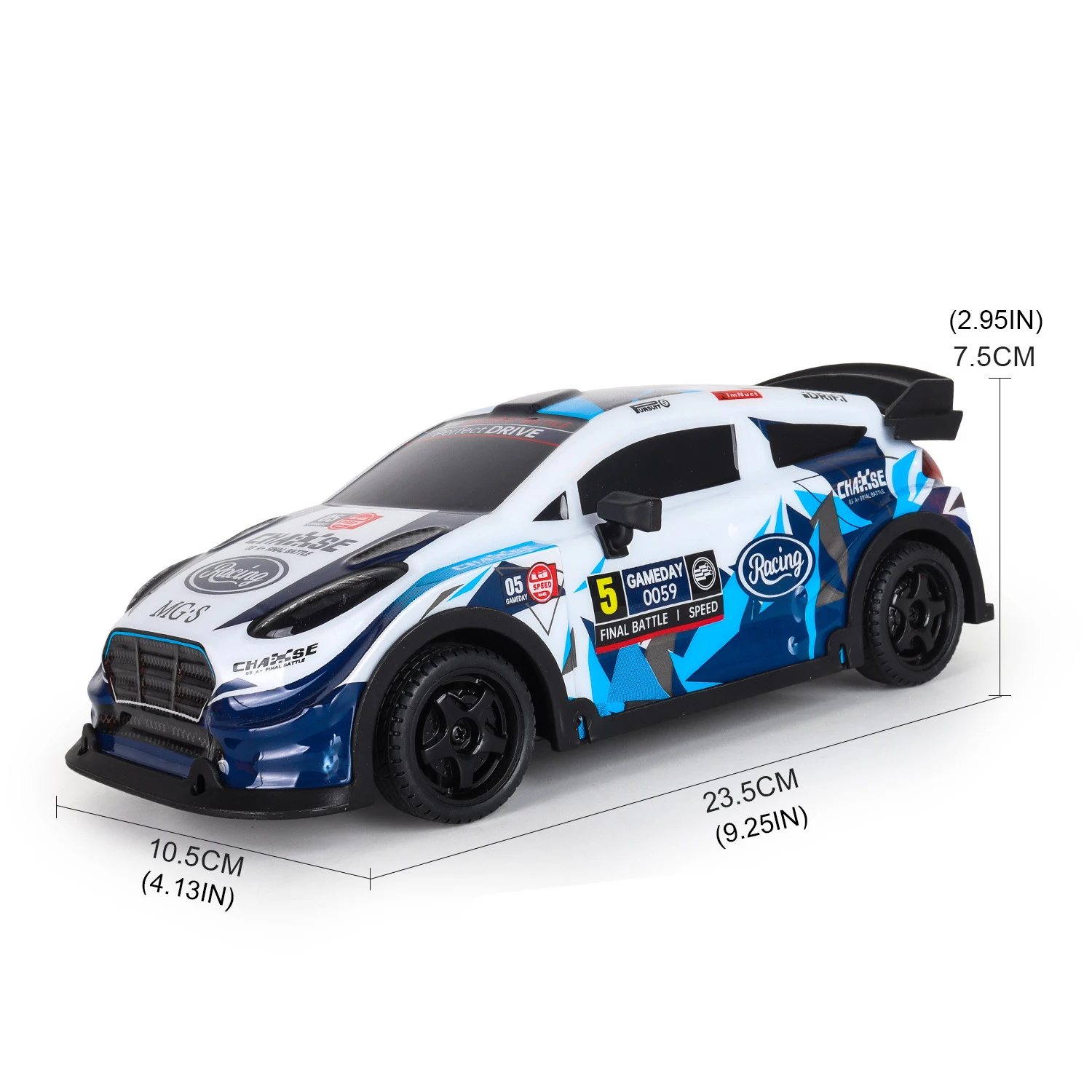 1:18 Rc Drifting Car 2.4Gremote Control Racing Vehicle 4Wd High-Speed Racing Cars with Light Wireless Model Toys Children Gift