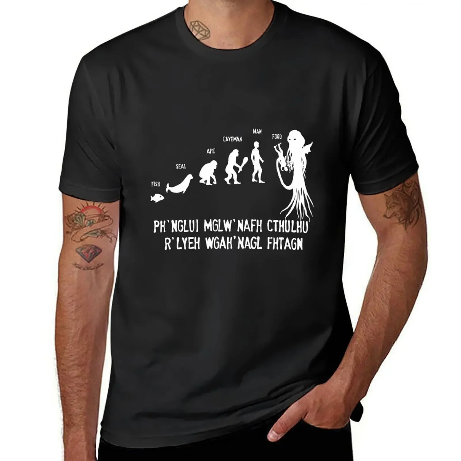 Evolution T-Shirt graphics summer clothes mens fashion