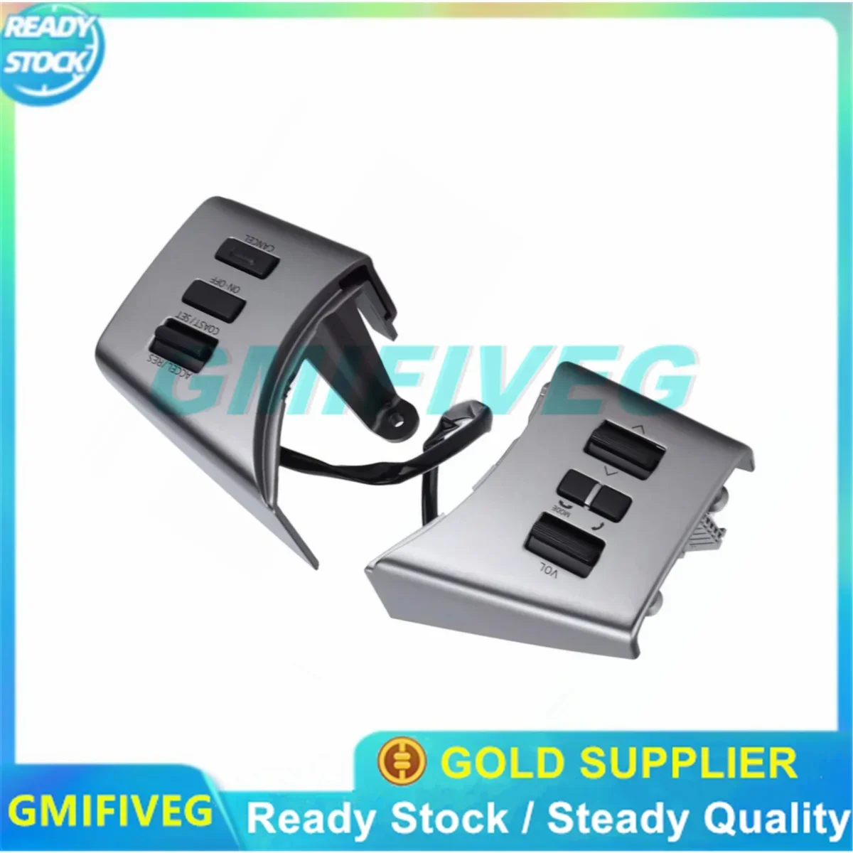 

Car Steering Wheel Controls Volume Cruise Switch Buttons 48430-ZL91C 48430-2Z511 For Nissan Navara Frontier Pathfinder 05-15