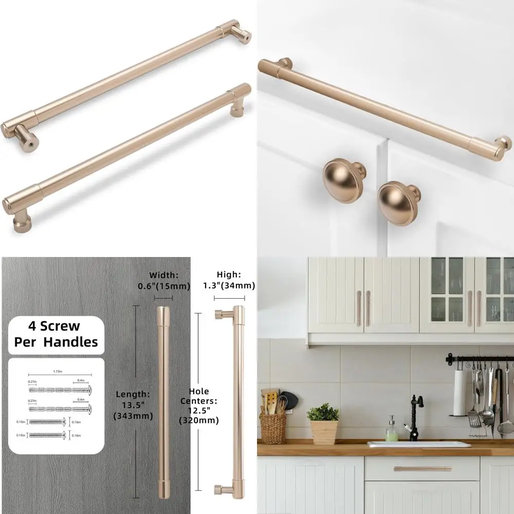 

Шампанское, бронза, 7,5-дюймовые ручки для кухонного шкафа с центрами отверстий 192 мм — ручки для ящиков из цинкового сплава для роскошного образа