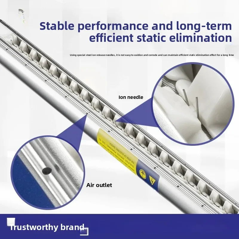 OT6040 Static Eliminator Bar Ionizing Air Blower Bar for Plastic and Electronics Dust Removal Anti Static Bar