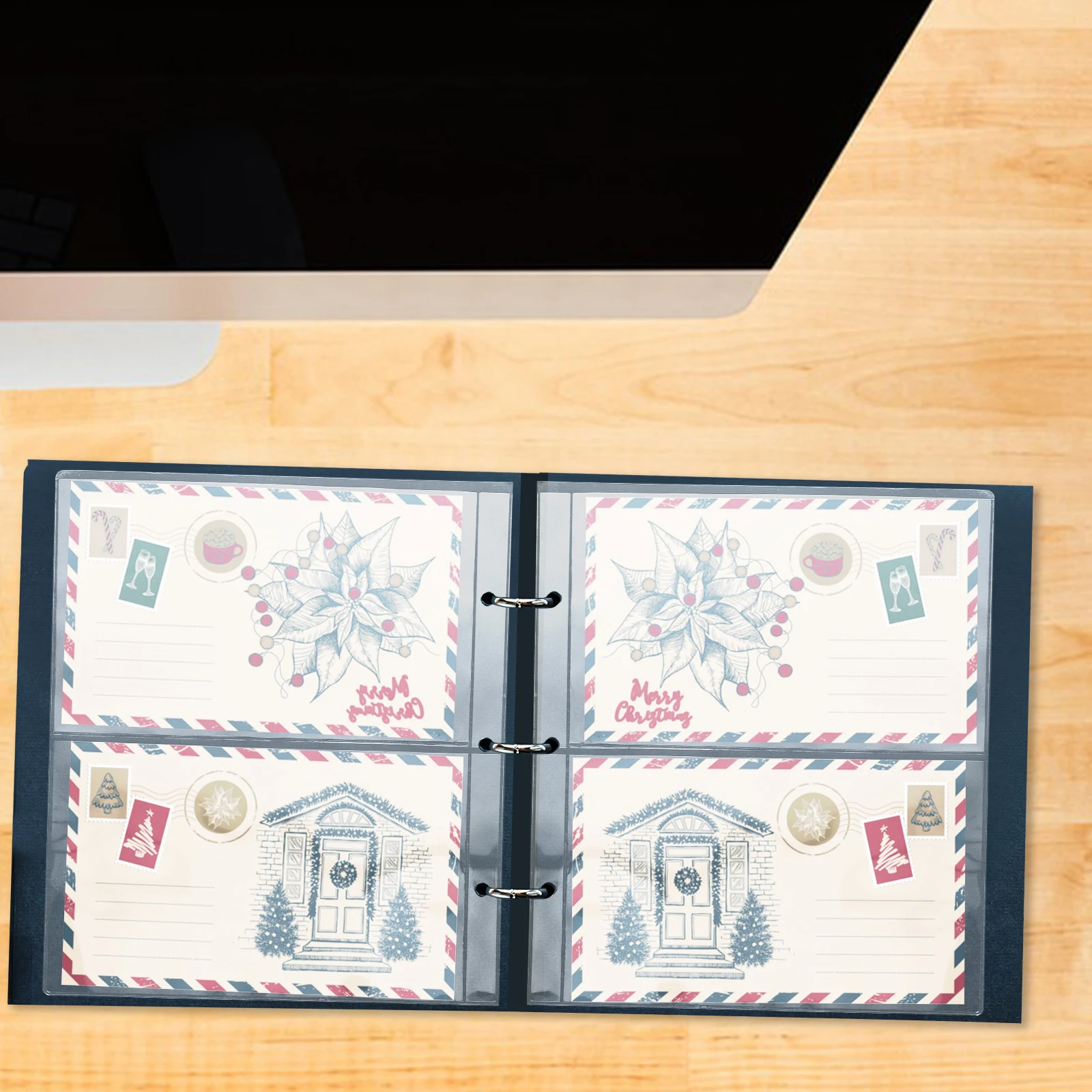 

PVC Banknote Album Pages Clear Sleeves for Collectors Money Storage Display Holder 200micron for World