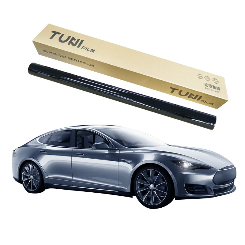 Professional 99% UVR Easy Installation Heat Insulation Carbon Car Window Tint Film Customized Logo Customized Packing