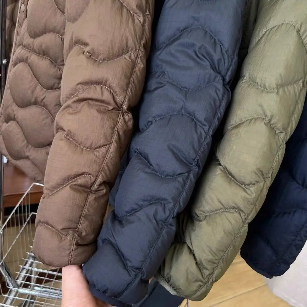 Men\'s And Women\'s Lightweight Duck Down Jacket Outdoor Trekking Climbing Camping Riding Cycle Sports Fitness Running Stormsuit