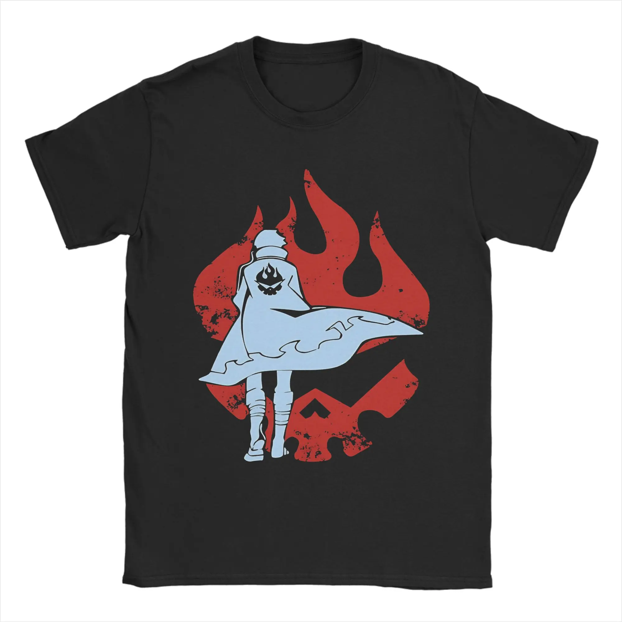 Simon Tengen Toppa Men's T Shirt Gurren Lagann Casual Tee Shirt Short Sleeve Round Neck T-Shirt Cotton Birthday Present Clothes