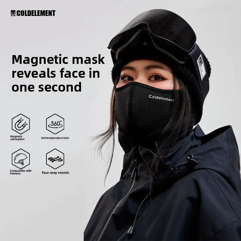 

Winter Skiing Face Protection For Men And Women, Breathable Outdoor Windproof And Warm Headgear, Skiing Face Mask For Women