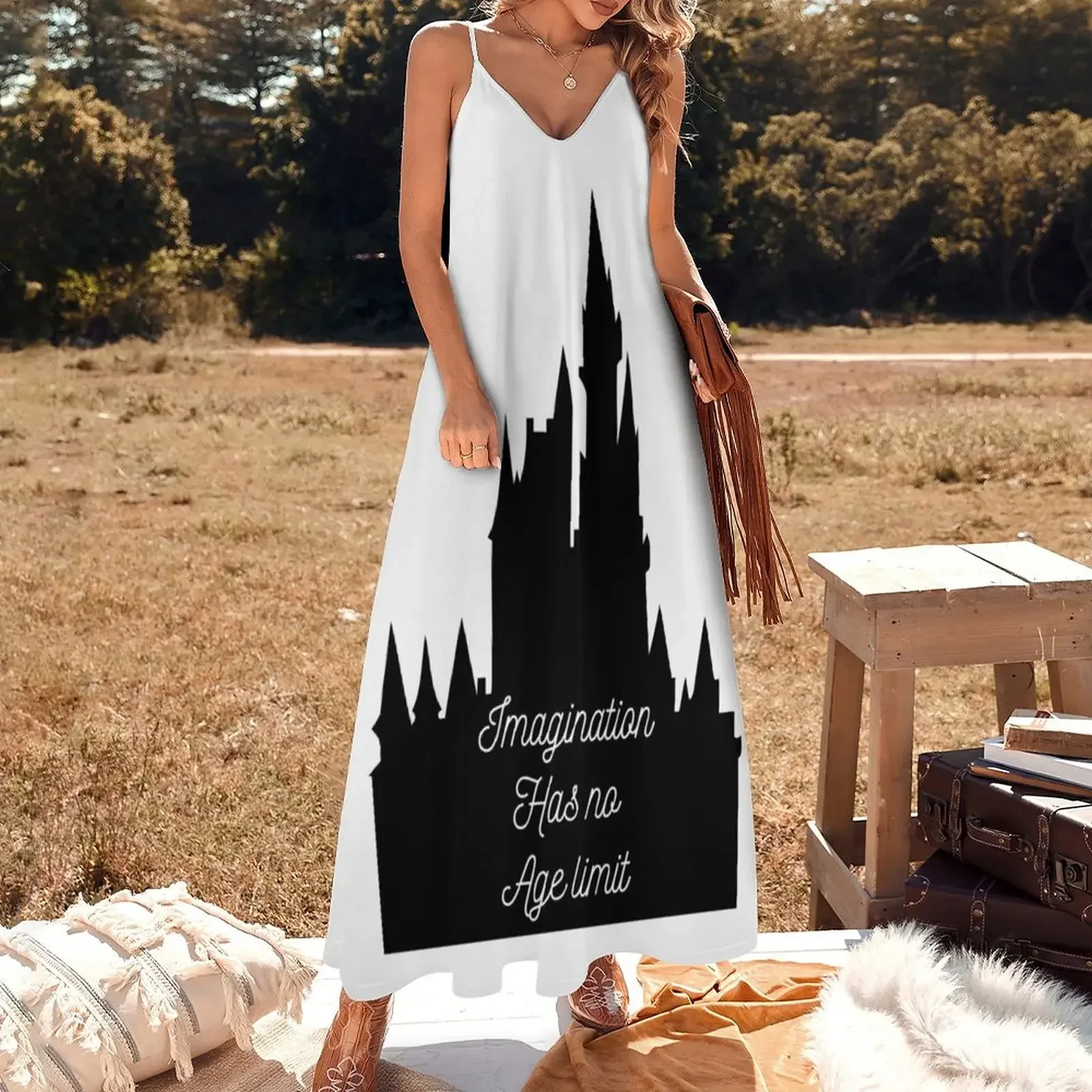 Imagination has no age limit Sleeveless Dress Women's summer long dress summer dress women 2024 Long dresses