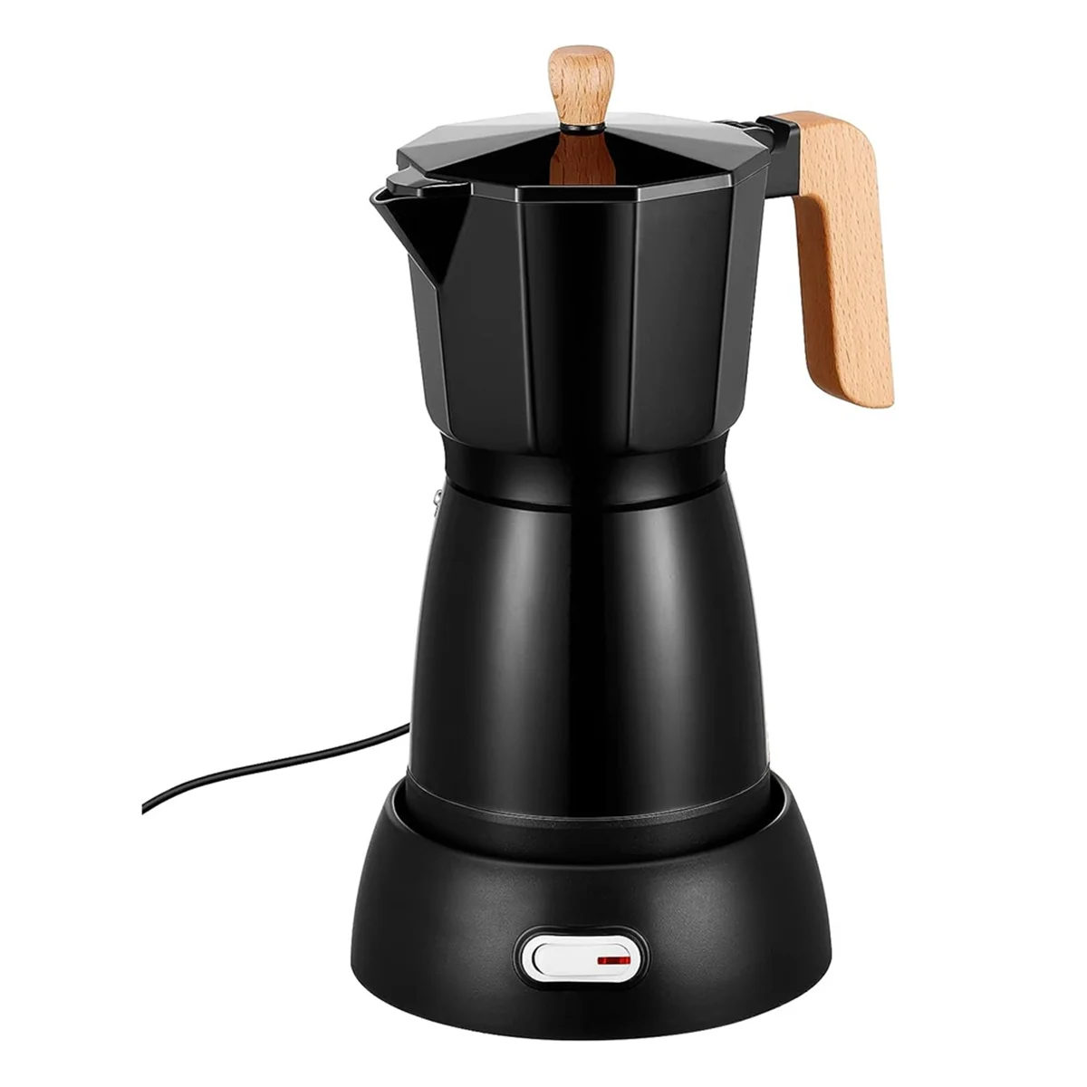 

Coffee Pot Electric Coffe Maker 6 Cup, Espresso Coffee Maker Electricas Italian Coffee Pot Espresso Makers EU Plug