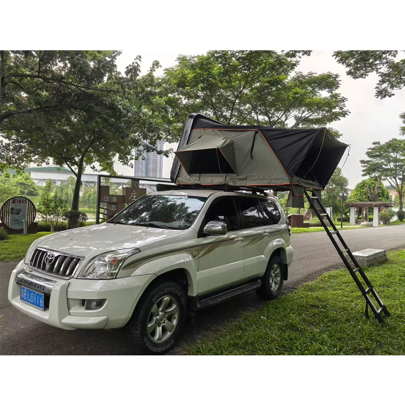 

Outdoor Waterproof 2 Person Roof Top Tent Hard Shell Rooftop Tent for Car Camping
