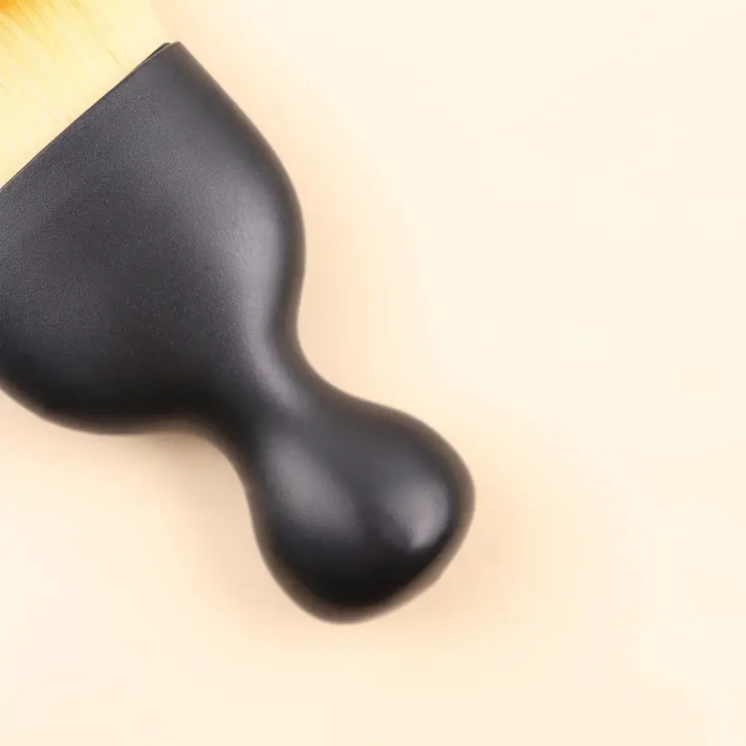 Herramienta de maquillaje Kabuki Brush - Brocha profesional de contorno en polvo para colorete facial y base plana para uso cosmético