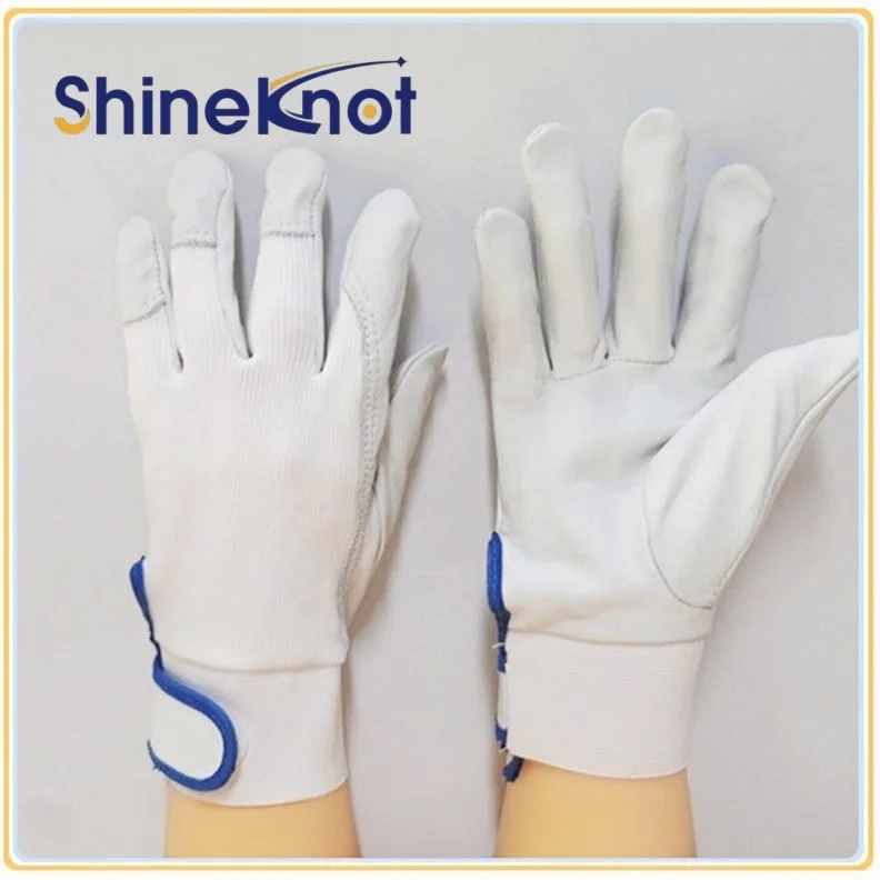 SHINEKNOT Work Gloves For Protection Against Wear Gardening Punctures Cuts Handling Welding And High Temperatures