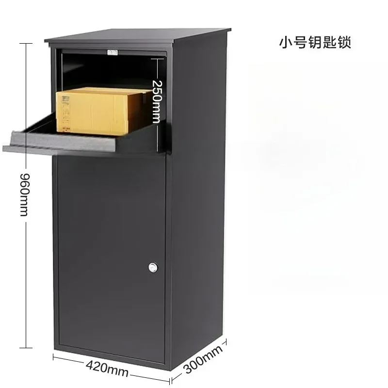 Door Drop Box Mailbox Letterbox for Fences and Walls Parcel Drop Box MountedGoods in stock