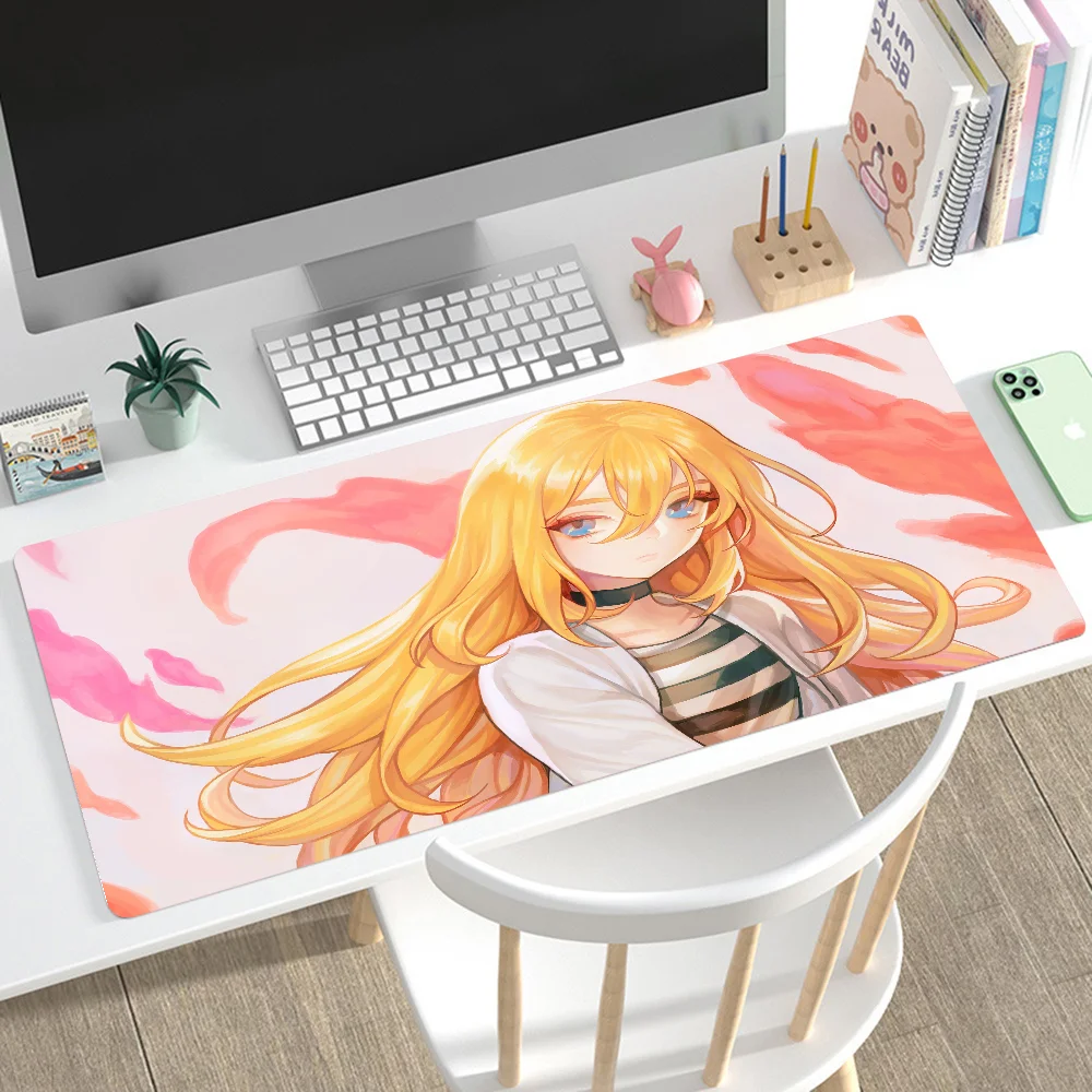 

Angels Of Death Mousepad Mouse Mat Desk Mat With Pad Gaming Accessories Prime Gaming XXL Keyboard Pad Padding Mat