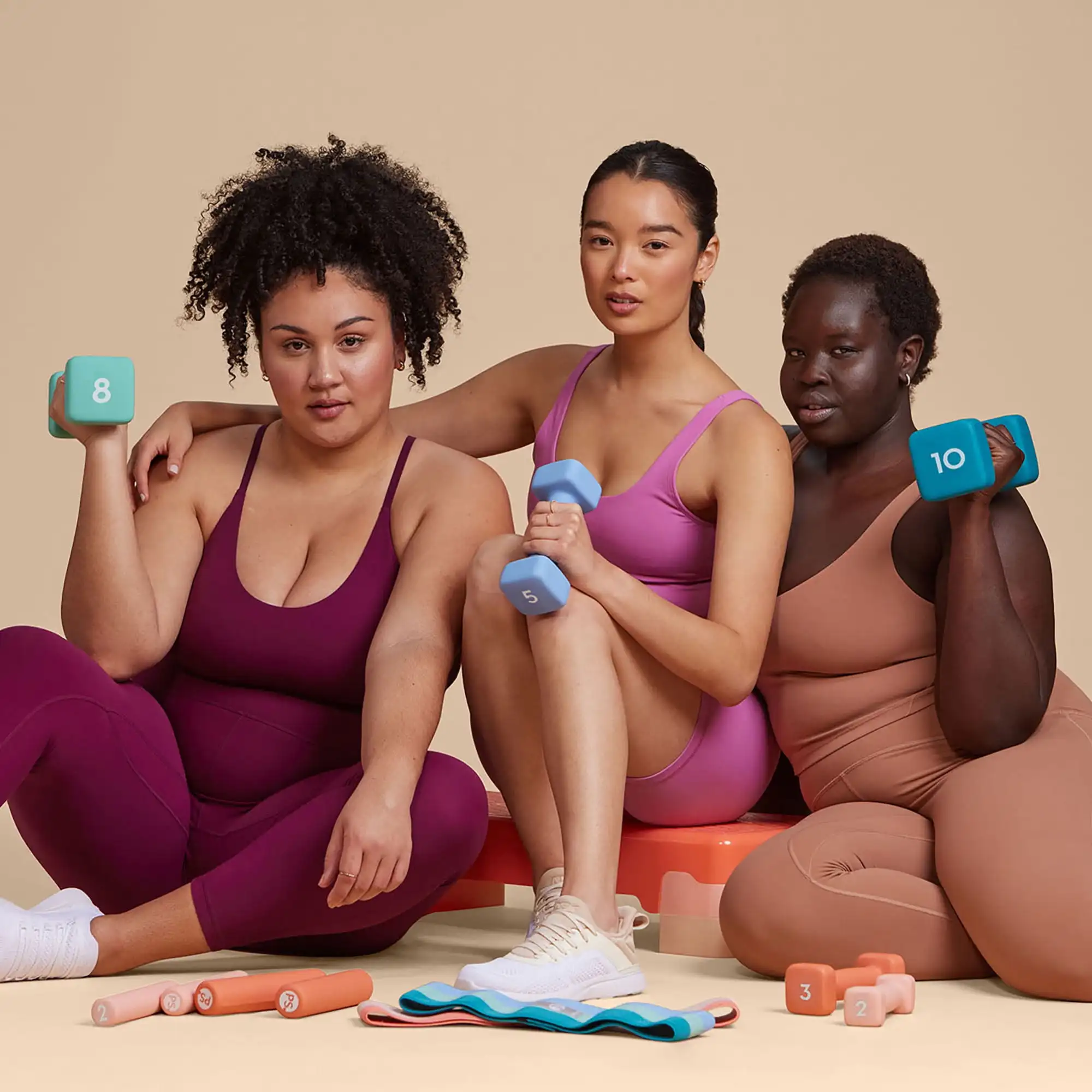 دمبل نيوبرين 10 رطل، مفرد