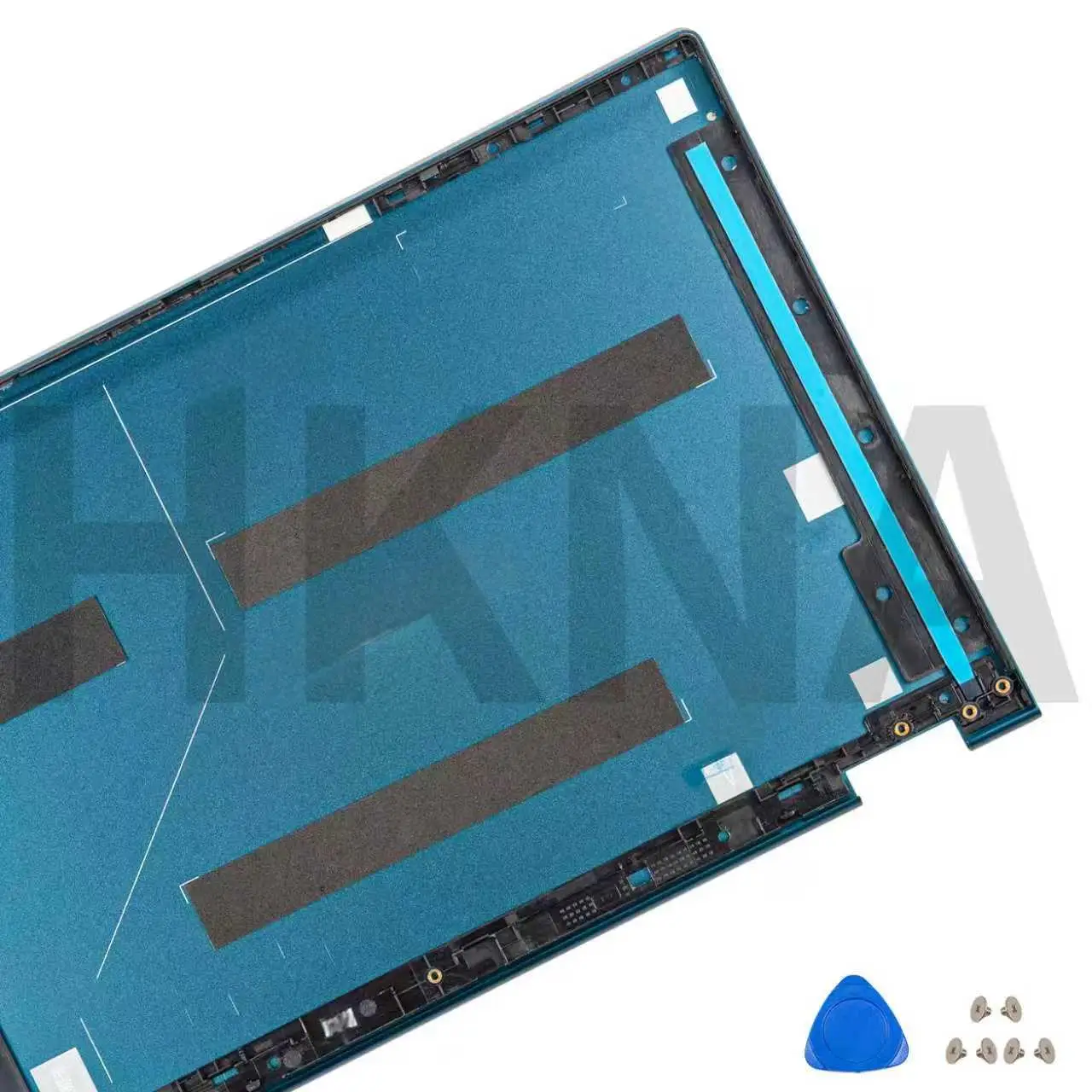 Capa para laptop para ideapad flex 5-14iil05 14itl05 C550-14 5-14alc05 tela traseira capa de dobradiça prata/cinza/azul substituir