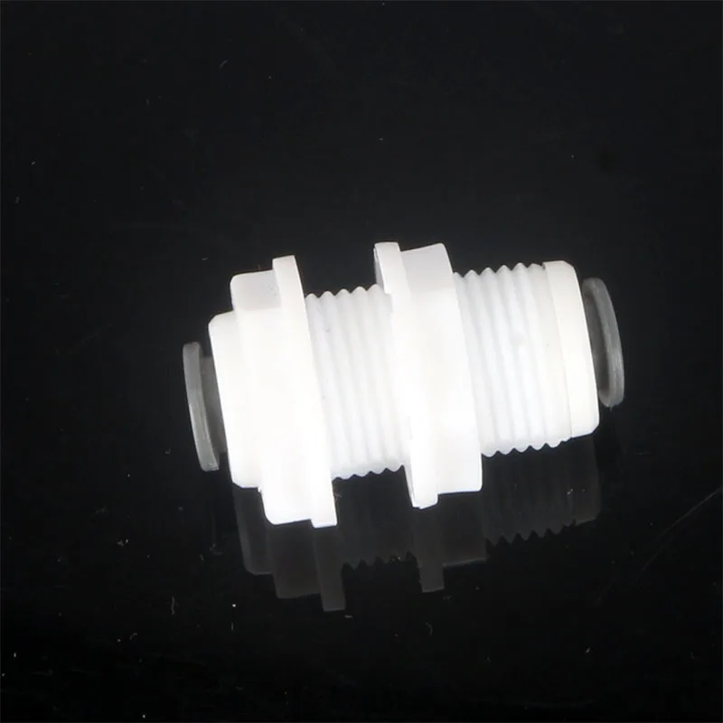 

1PC Card-Free Plastic Pipe Fitting Water Purifier Quick Joint 2 Partition Plate Joint 1/4' Splint Joint