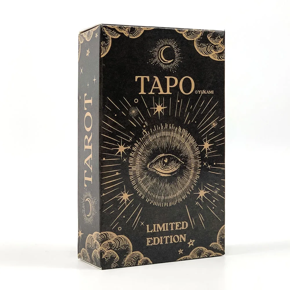 Russische Version Tarotkarten A 78-Deck Classic Fate Divination Warten Sie Tarotkarten mit Führungsbuch Klassisches Design für Anfänger