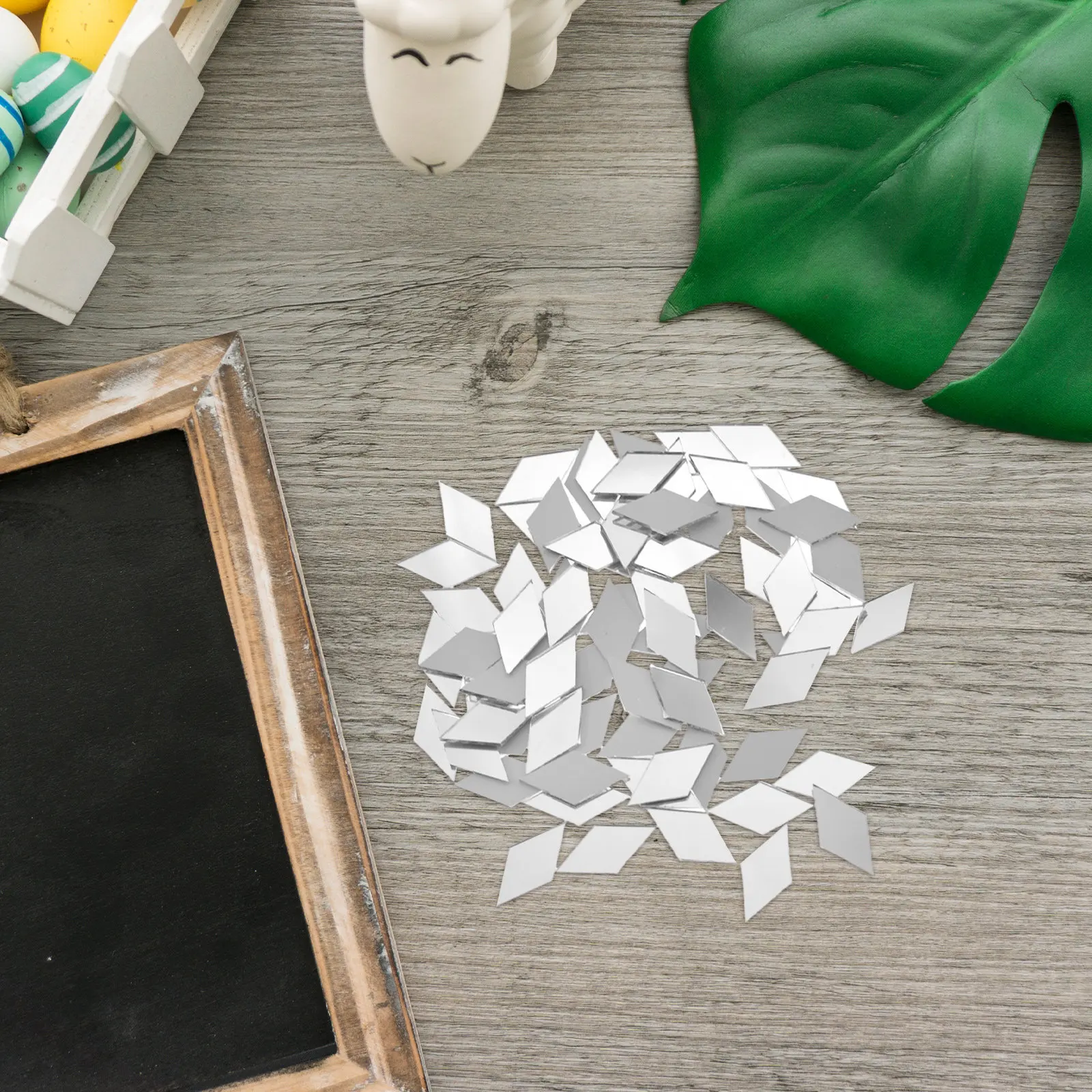 300Pcs Small Mirror Mosaic Til - Art Craft Door recension och pris