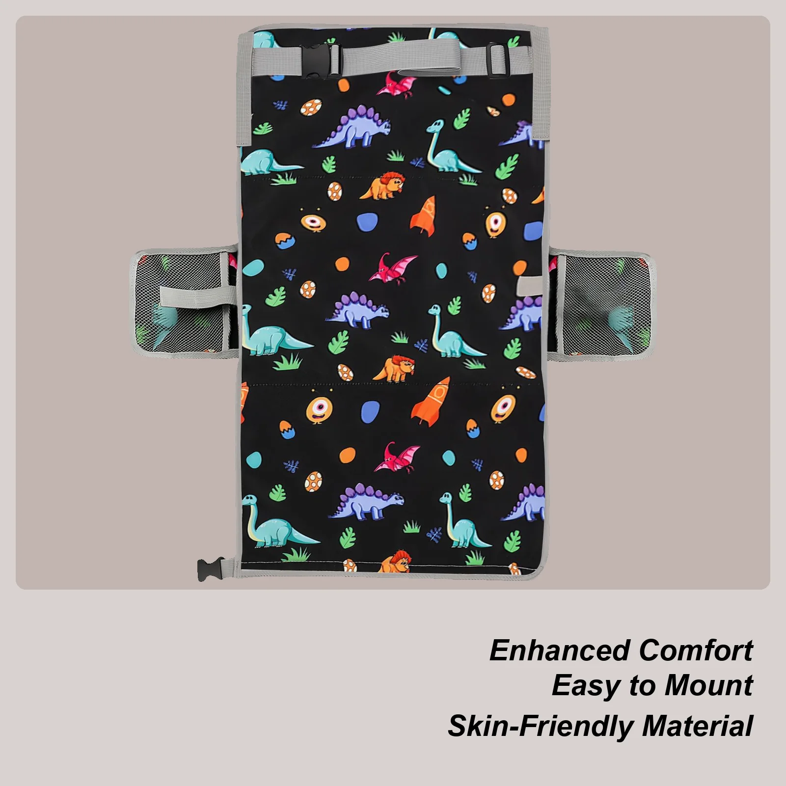 

Baby Airplane Bed Airplane Seat Extender for Kids Foldable Foot Rest Portable Soft Cot for Playing Traveling Overnight Sleep