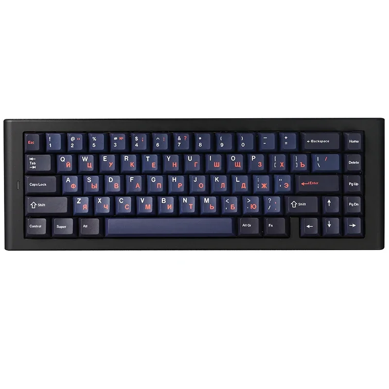 five-sided sublimation keycap pbt material customized mechanical keyboard, original height