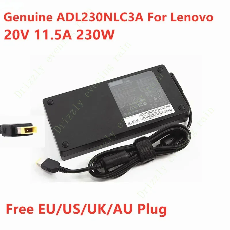 Genuine ADL230NLC3A 230W 20V 11.5A A18-230P1A PA-1231-12LA AC Adapter For Lenovo THINKPAD P70 MOBILE WORKSTATION P71 P50 Charger