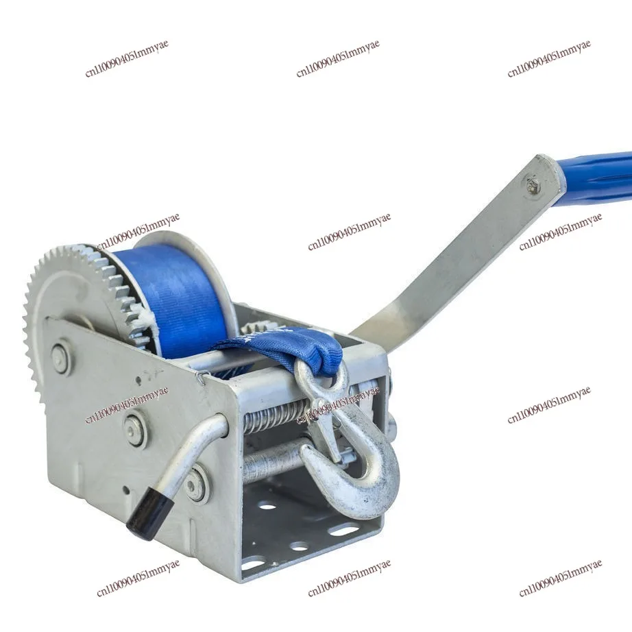 

Three-speed Adjustable Dacromet Hand Winch 1000 Kg 2200 Pounds, Environmentally Friendly and Corrosion Resistant