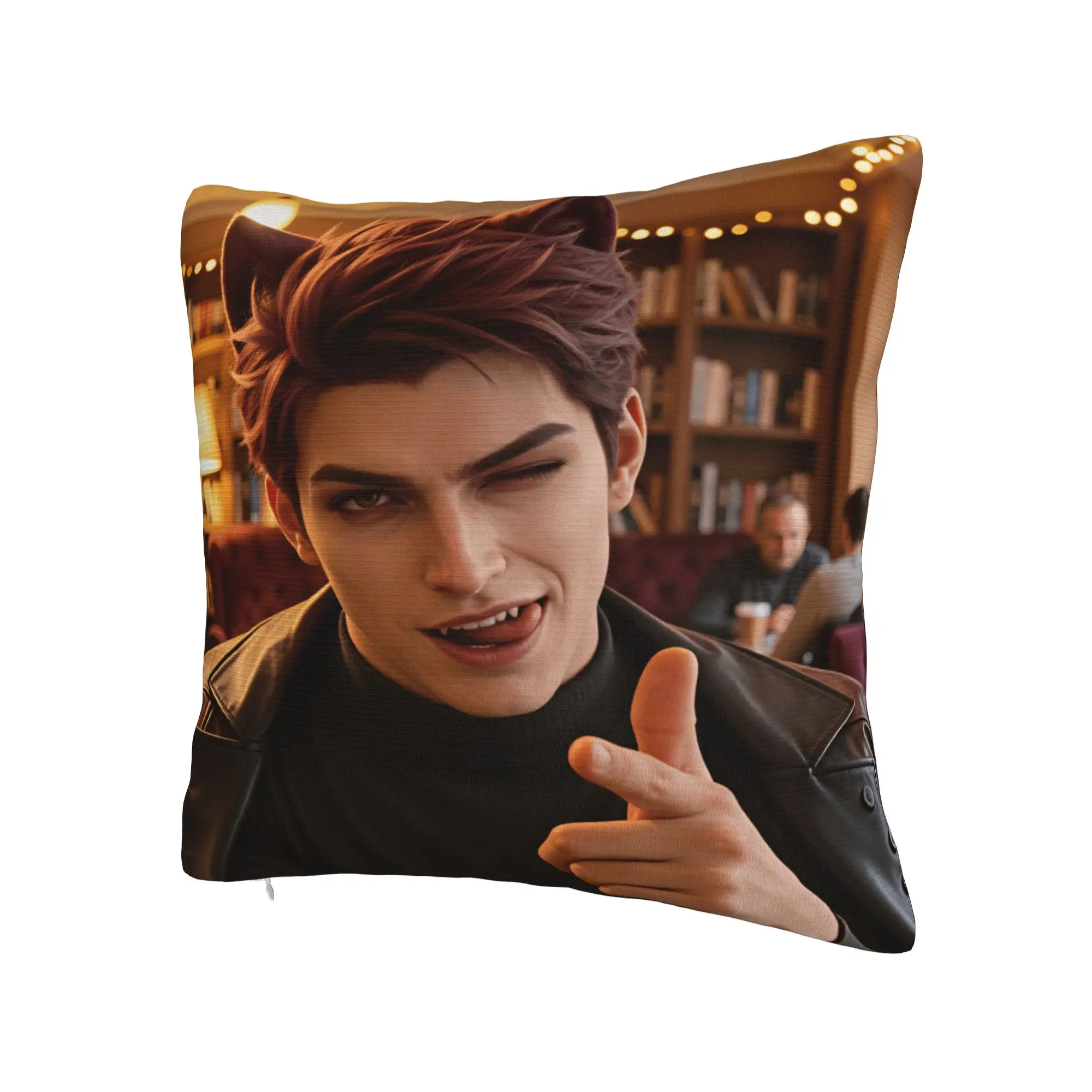 V-Valko L-Love and Deepspace Pillow Case  Novelty Pillow Cover Comfy Pillowcases For Sofa Home Decoration