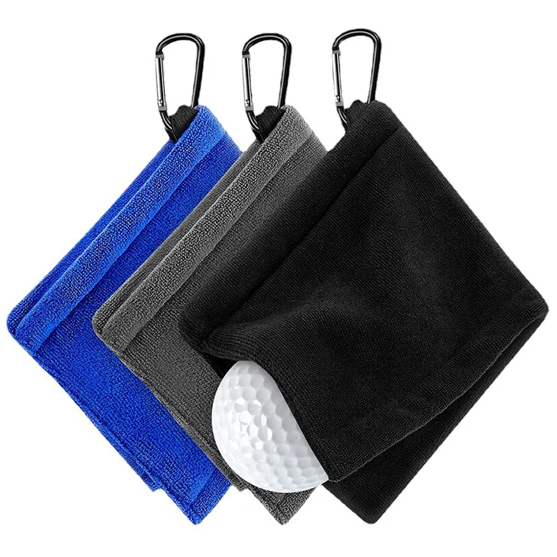 

1 golf ball cleaning towel Microfiber scrub cleaning club wipe Ball towel Outdoor sports towel