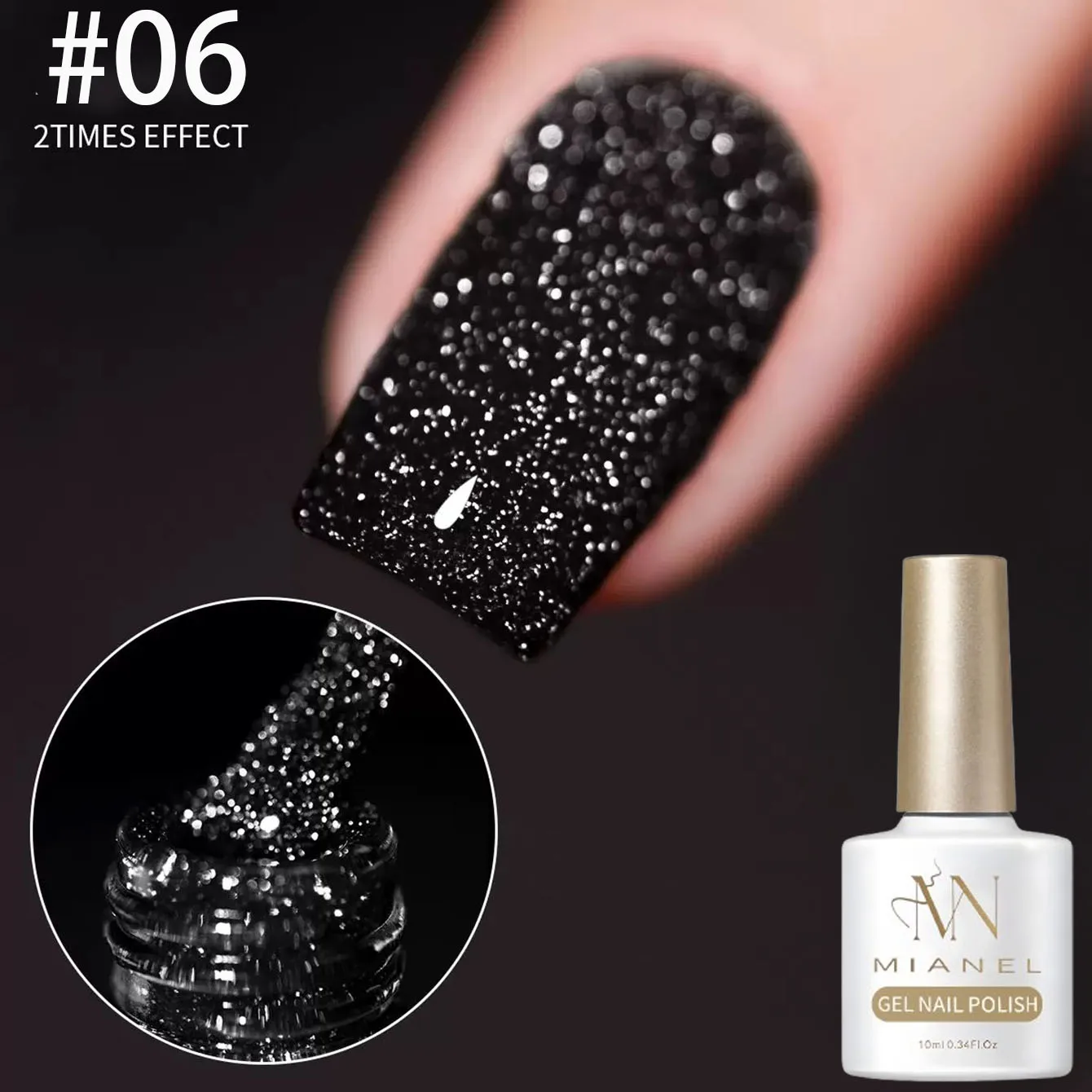 10ML 1PCS Red Nails…