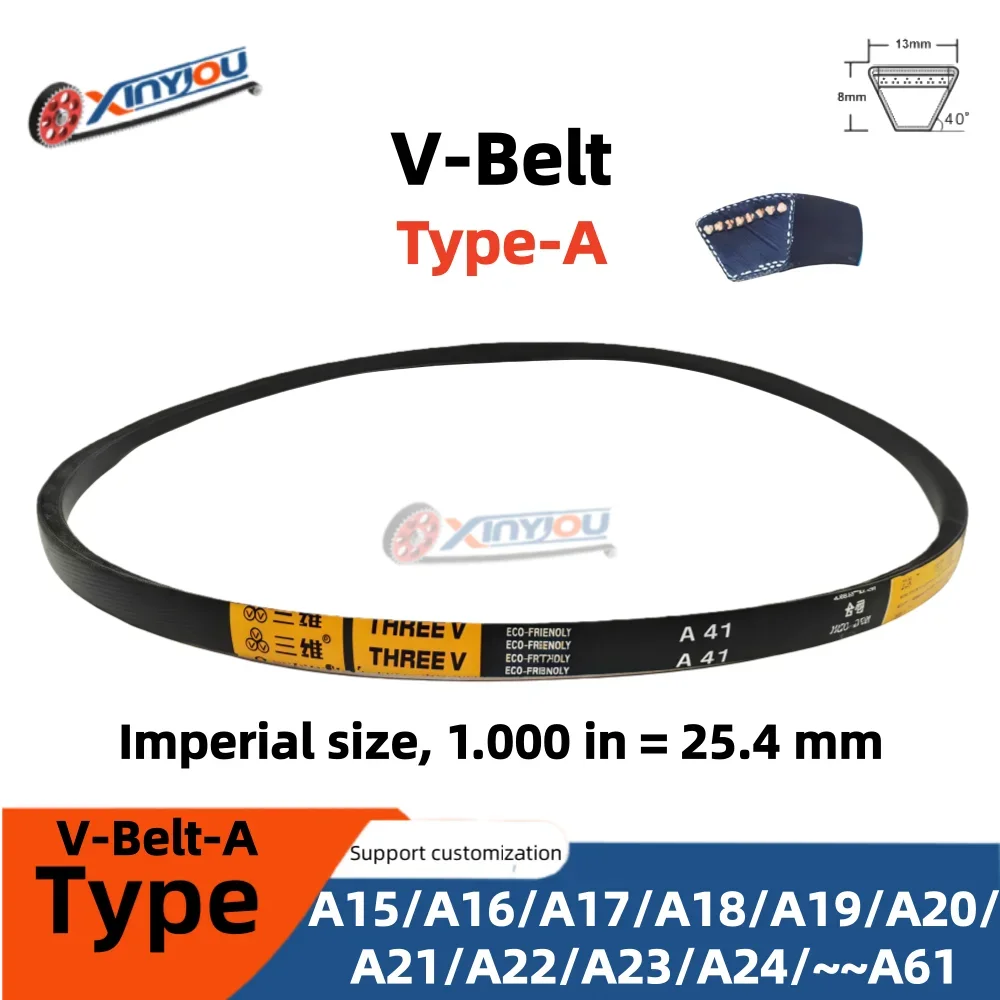 

Трехмерный промышленный ремень А-типа (последовательный) A15/A16/A17/A18/A19/A20/A21/A22/A23/A24/A25/A26/A27~/A59/A60/A61