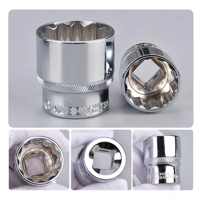 Conjunto de soquete de 12 pontos, 8mm, 9mm, 10mm, 11mm, 12mm, 13mm, 14mm, 15mm, 16mm, 17mm, 18mm, 19 milímetros, 20 milímetros, 21 milímetros, 22 milímetros, 24 milímetros, 27 milímetros 30 milímetros, 32 milímetros