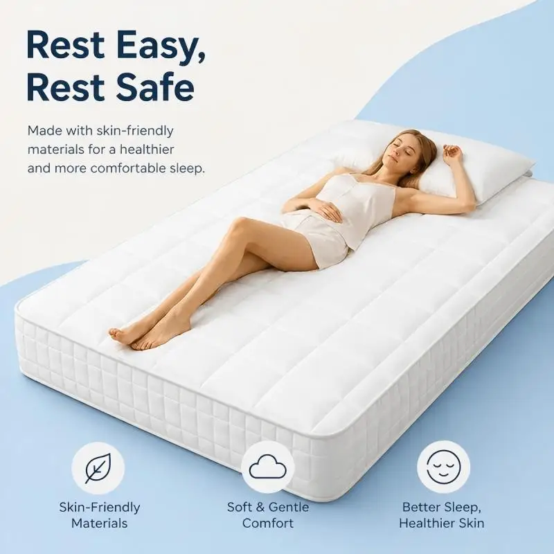 Materasso in spugna a molle H3 Sleep Feel per anziani, morbido, per uso domestico, 90, 100, 140, 160x200x30 cm, per un'esperienza di sonno migliore, mobili resistenti per appartamento, regalo di