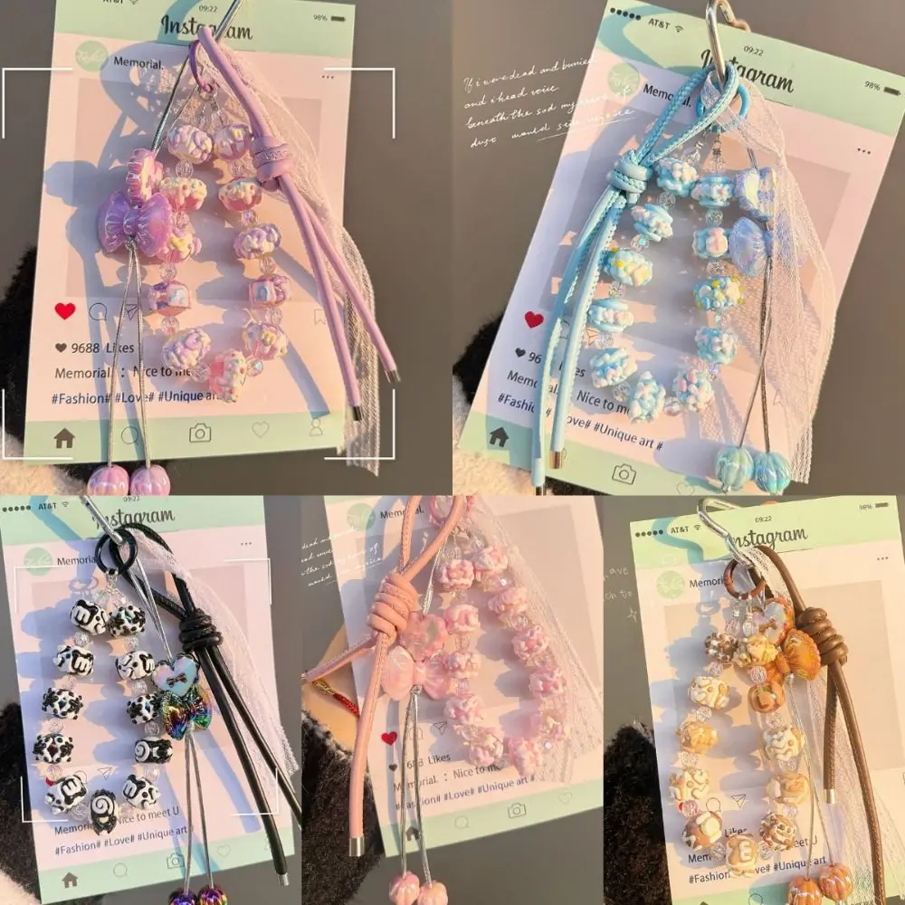 Рисунок 3 - Модный кожаный брелок с бантом из бисера