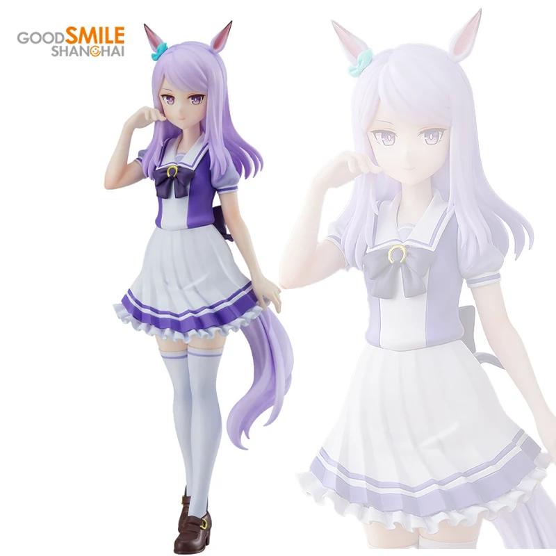 

In Stock Original Good Smile POP UP PARADE Pretty Derby Mejiro Mcqueen Uniform Anime Figure 17Cm Figurine Model Toy for Boy Gift