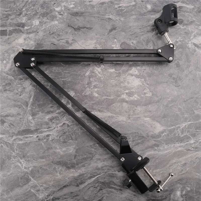 Dropship-Pro soporte de micrófono de escritorio suspensión tijera brazo soporte de micrófono abrazadera de montaje de mesa para Samson Blue Yeti Snowbal