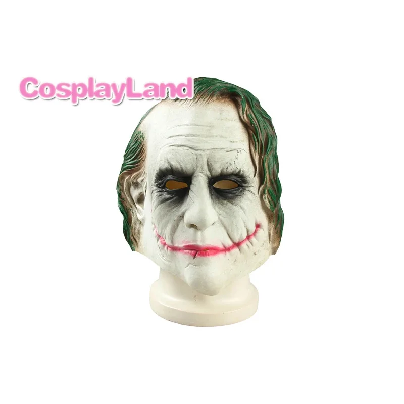 다크 나이트 조커 코스프레 의상 할로윈 성인 남성 의상 화려한 조커 의상 마스크 유머 슈트 코스프레 광대 코트