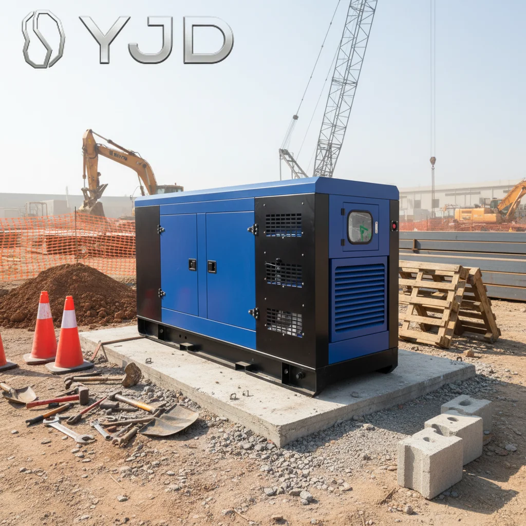 Super Silent Diesel Generator Set with Single Phase AC Output 50/60Hz 1500RPM Speed ATS Option