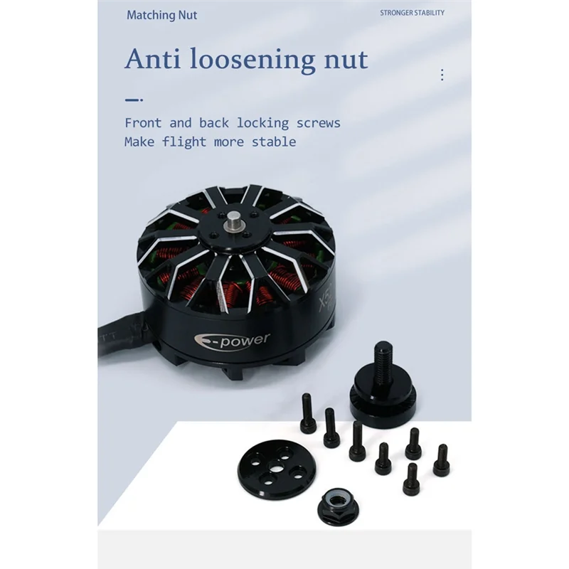 X5215 500KV ブラシレスモーター 4-8S Lipo FPV 多軸モーター 18インチ RC FPV フリースタイルドローン用