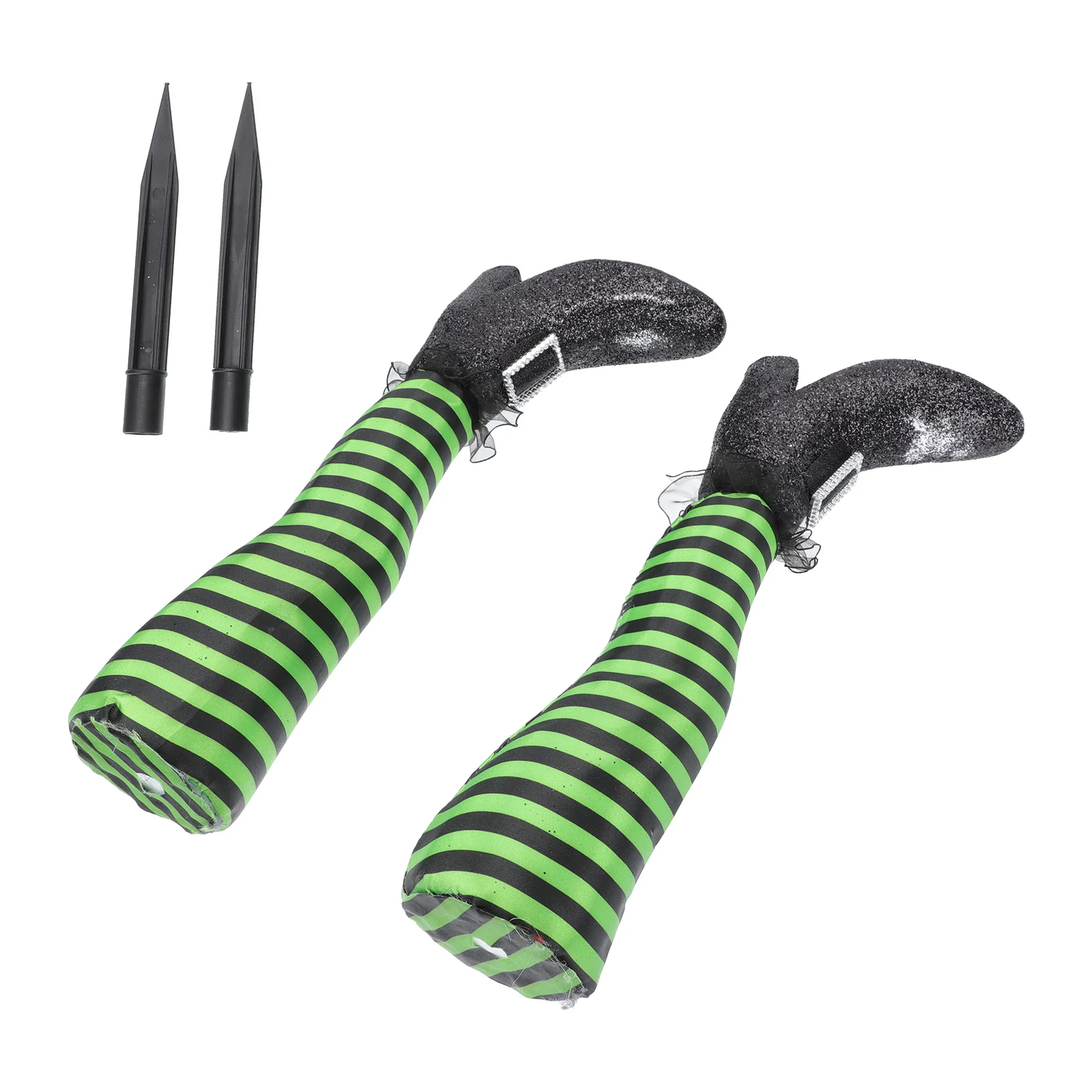 

Plastic Witch Legs Decoration for Halloween Yard Garden Lawn Party nament Festive ProstheticsHaunted House Decor Plastic