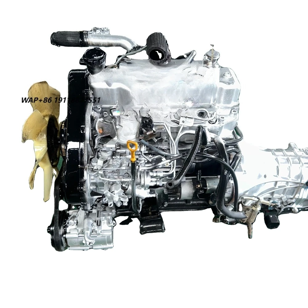 Original Korea Complete Engine  Assembly Automotive   D4BH Engine With Gearbox for  Car Parts