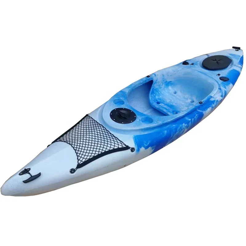 Super kayak 1 person sit in sea kayak , riptide angler kayak rowing boat for cheap sale