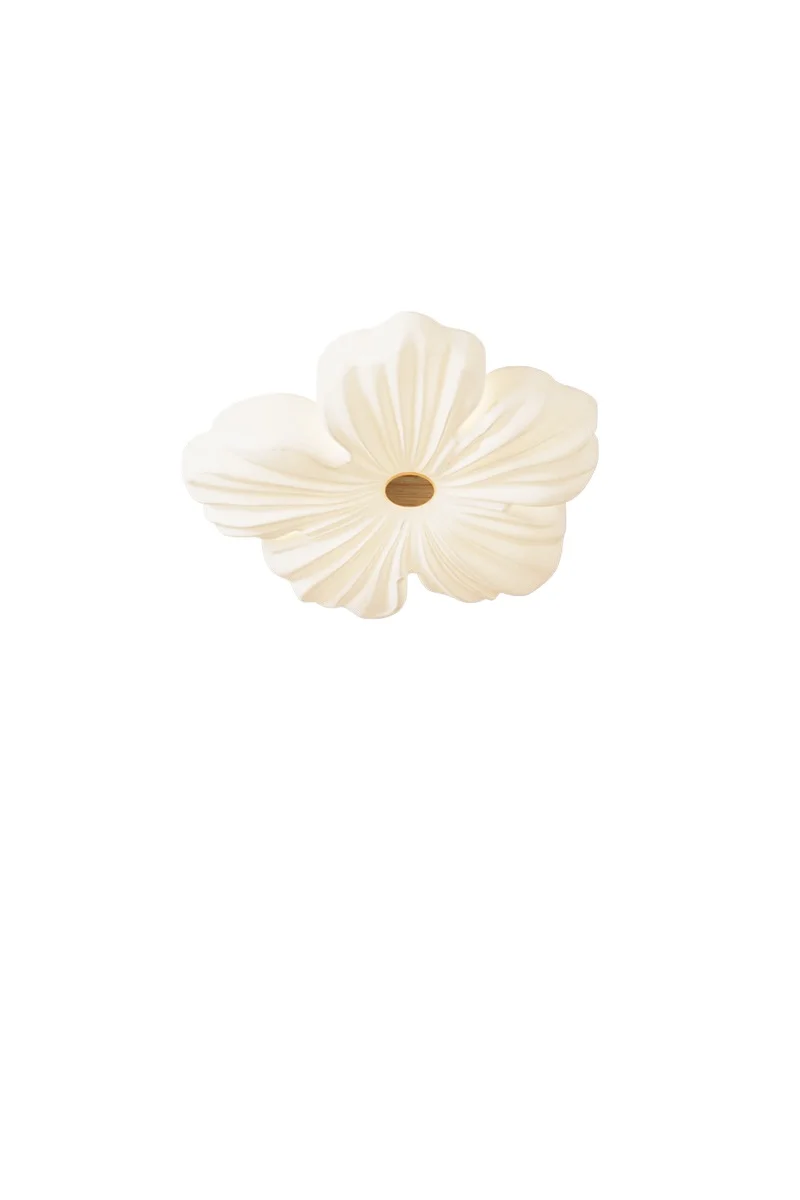 

Full spectrum petals living room ceiling lamp cream ins wind eye protection flower clouds bedroom dining room