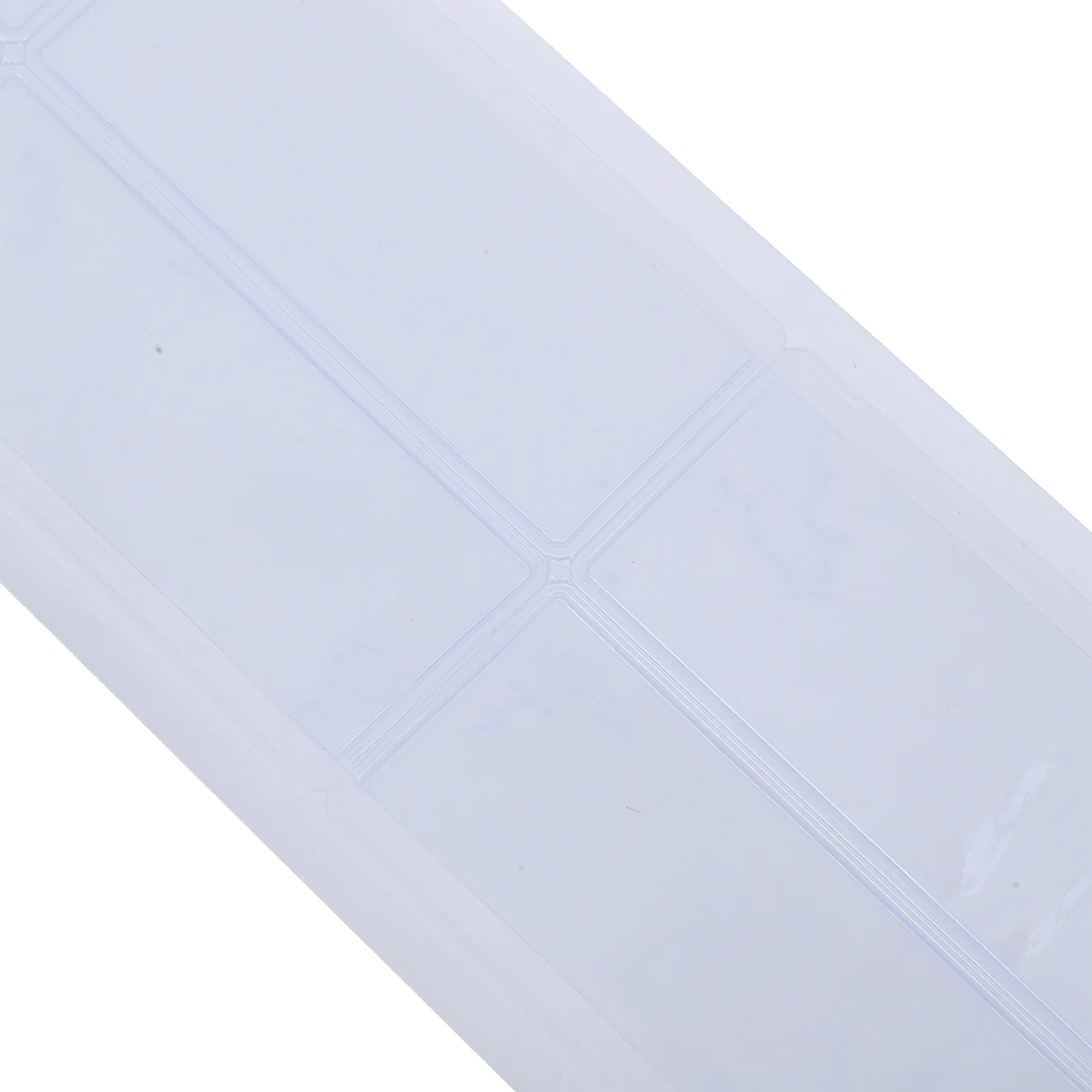50set Self Adhesive Pouches Clear Label Protector For Index Cards Transparent Sleeves Storage Bins Notebooks Drawers
