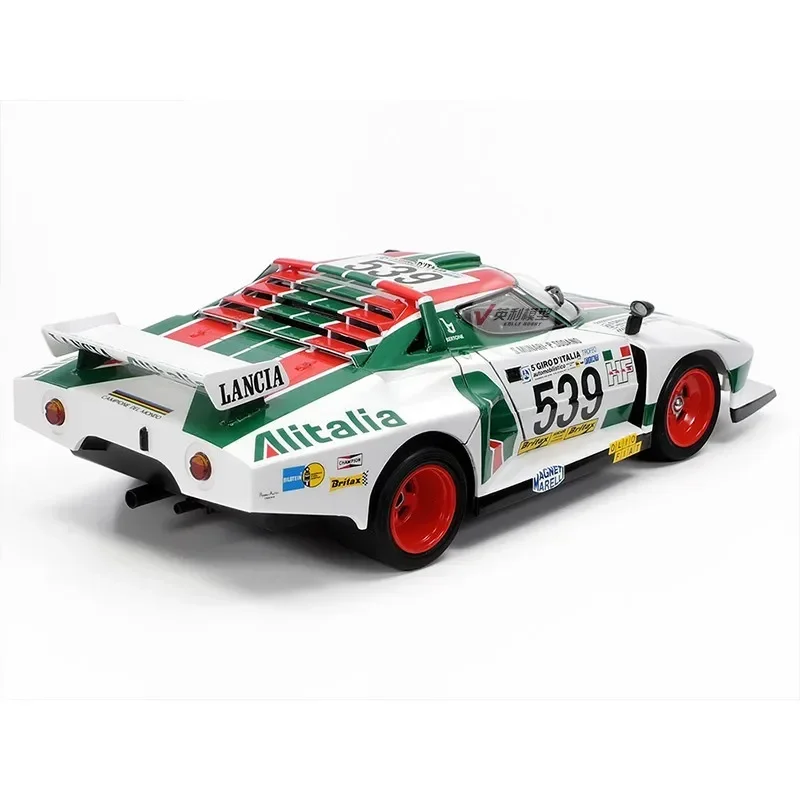 Tamiya-Kit de construction de modèle de figurine de pilote pour adultes, modèle de voiture en plastique, jouets de bricolage, 25210, LANCIA Stratos Turbo W, 1/24