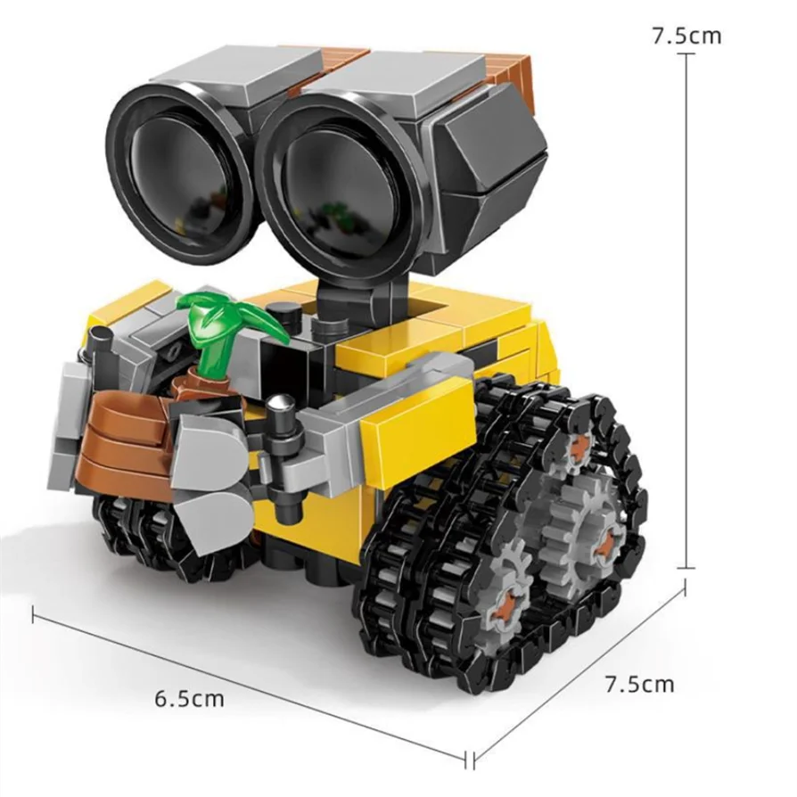 Grappige Ruimte Mini Robot MOC - Party Games Adults Funny recensie en prijs