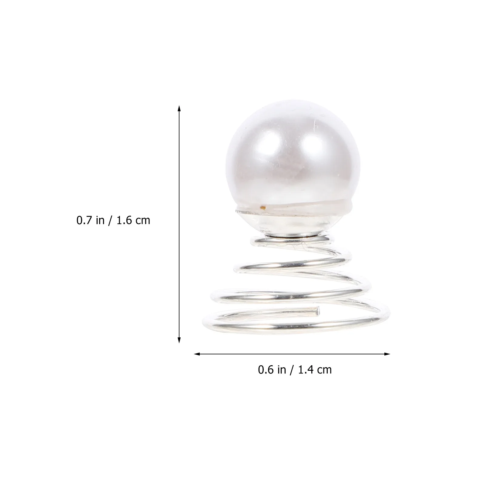 48Pcs Pearl Hair Screw Clips Spiral Hairpins for Wedding Bridal Braids Hair Jewelry Swirl Hairpin Pearl Swirl Hairpin